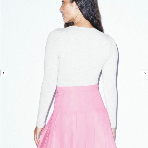 SOLDAmerican Apparel Women's Gabardine Tennis Skirt - Picture 4 of 7